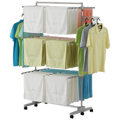 한샘 마이홈 빨래건조대 6단 이불봉