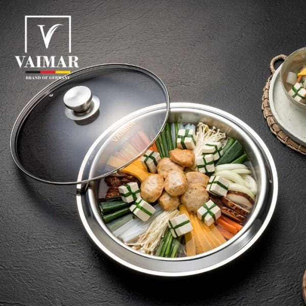 [독일 바이마르] 그리들 통3중 전골 가마솥 30cm