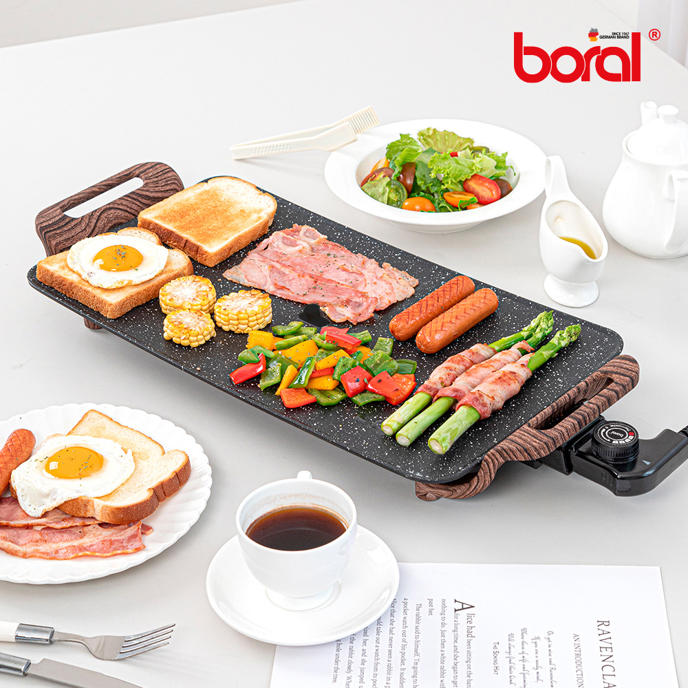 보랄 웨이브 전기그릴 마블코팅