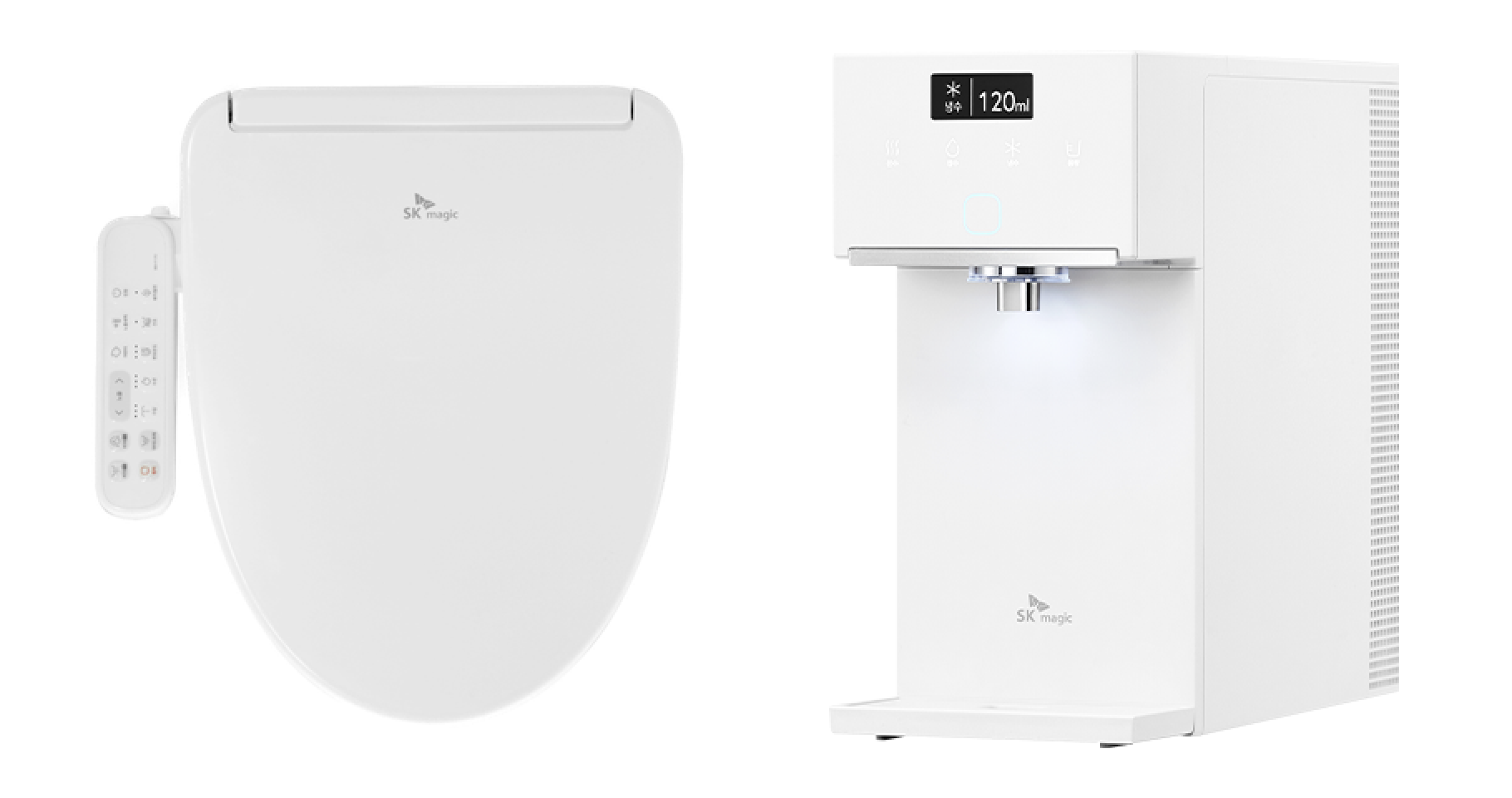 패키지 할인 상품 냉온수기+비데